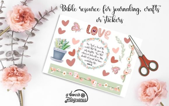 Download Love God's Way Bible Journaling Page - Premium Resources