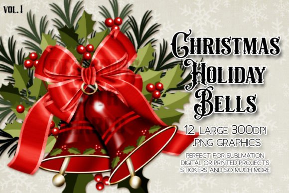 Download Christmas Bell Holiday Graphics Set 1 - Holiday graphics Collection