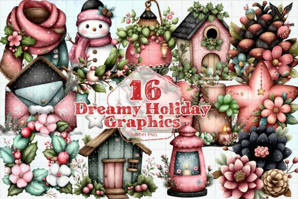 Download Dreamy Holiday Graphics PNG - Holiday graphics Collection